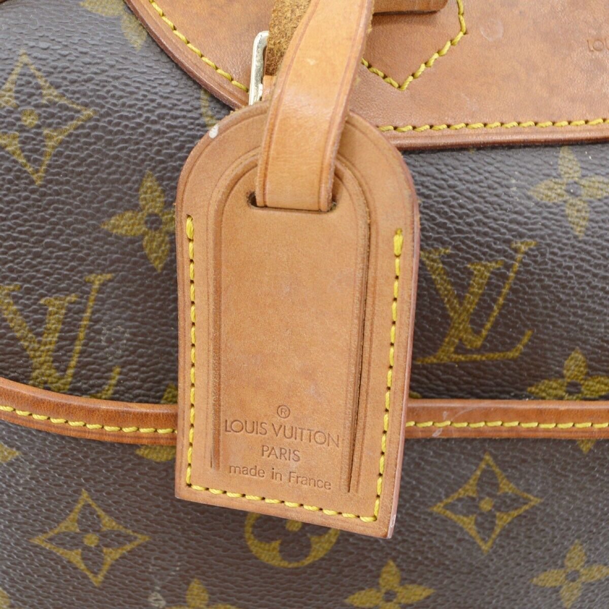 Vintage Louis Vuitton Handbag Deauville M47270 Monogram Brown