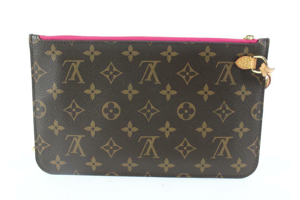 Louis Vuitton Monogram MM Neverful Pouch Pink