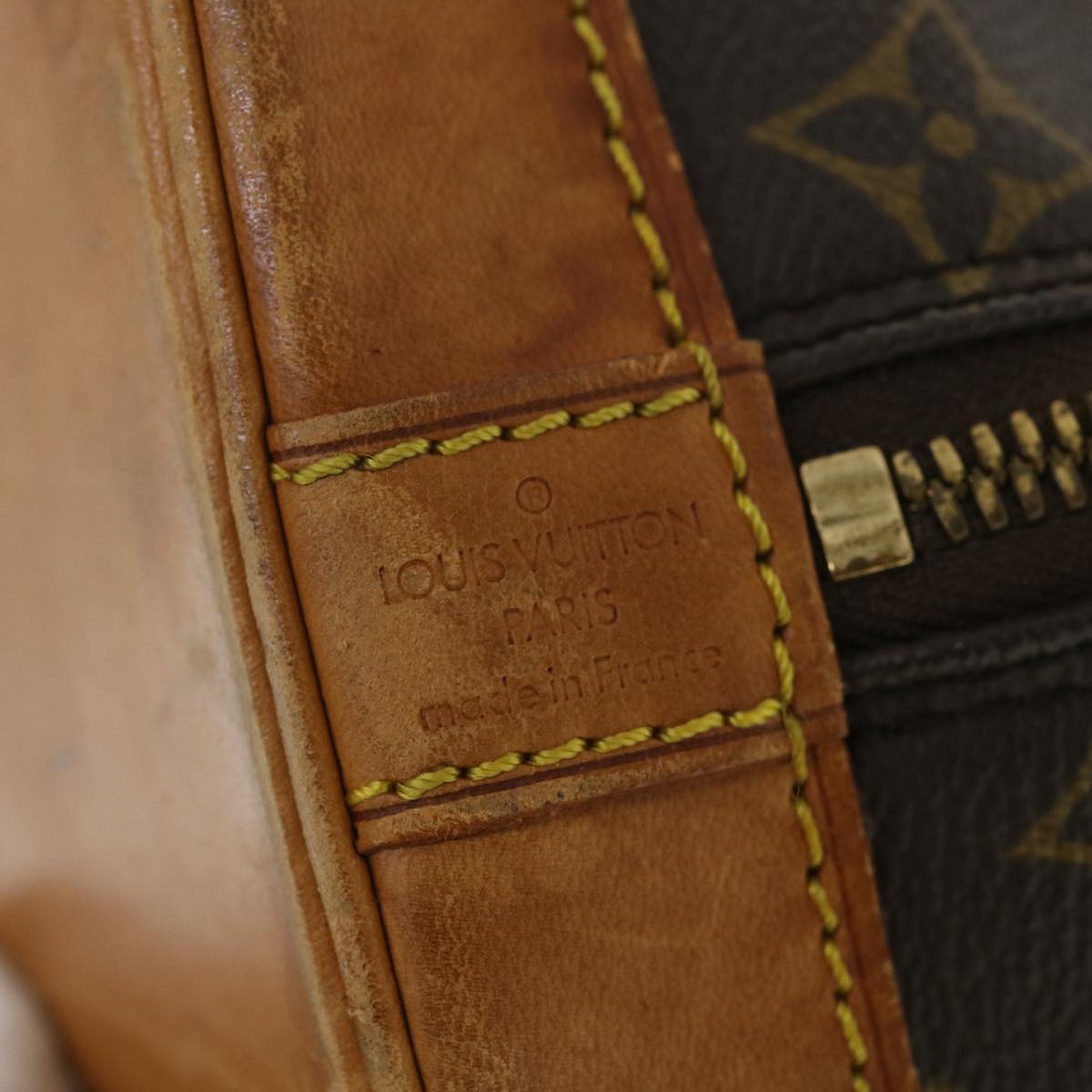 LOUIS VUITTON Monogram Alma Hand Bag M51130 LV S179