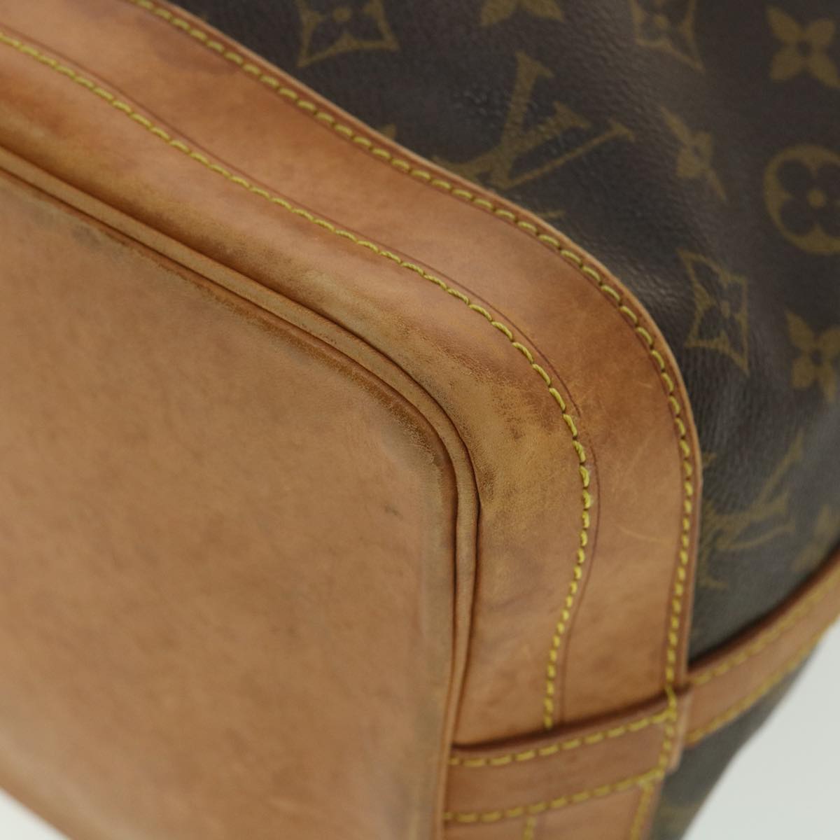 LOUIS VUITTON Monogram Noe Shoulder Bag M42224 LV S183