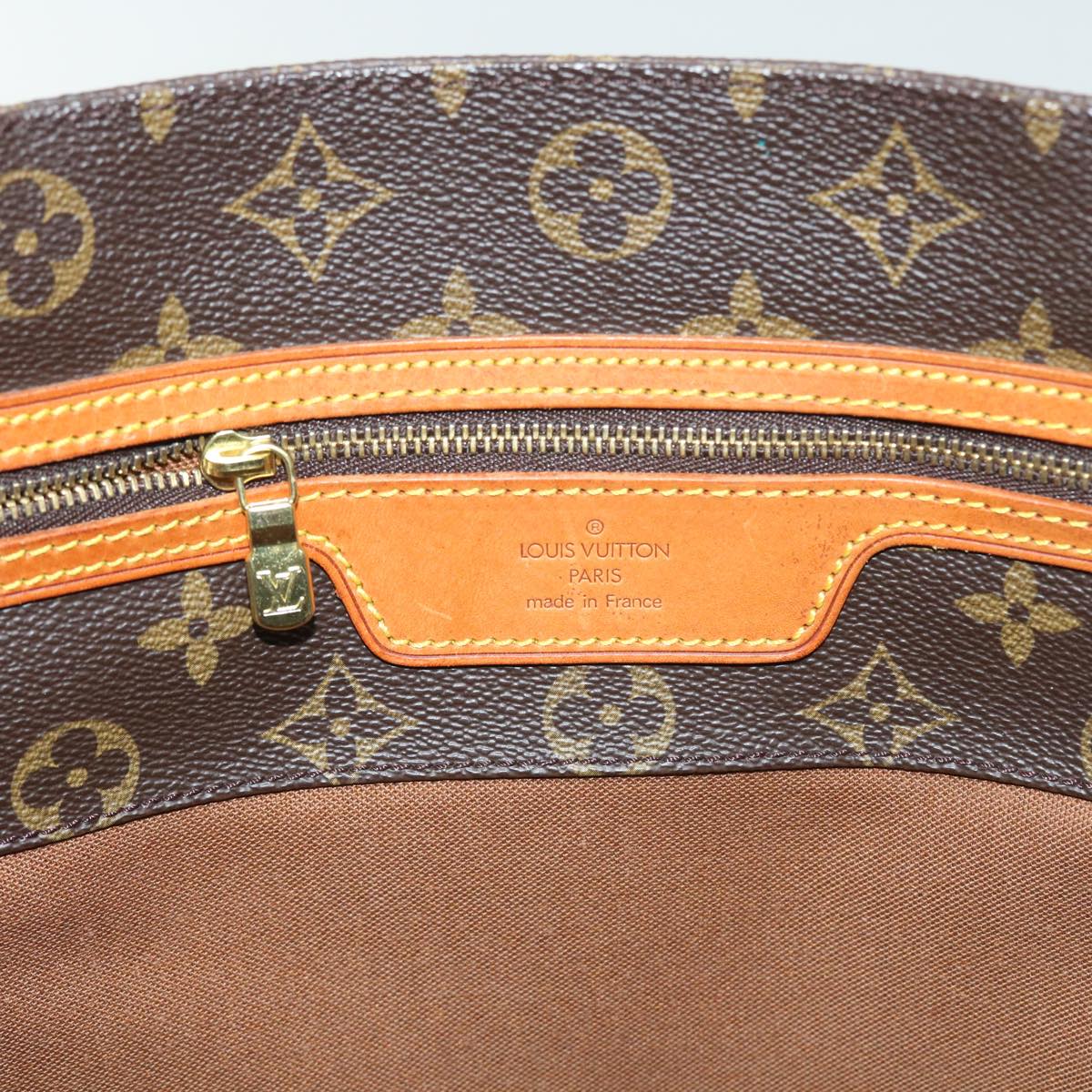 LOUIS VUITTON Monogram Sac Shopping Tote Bag M51108 LV S299