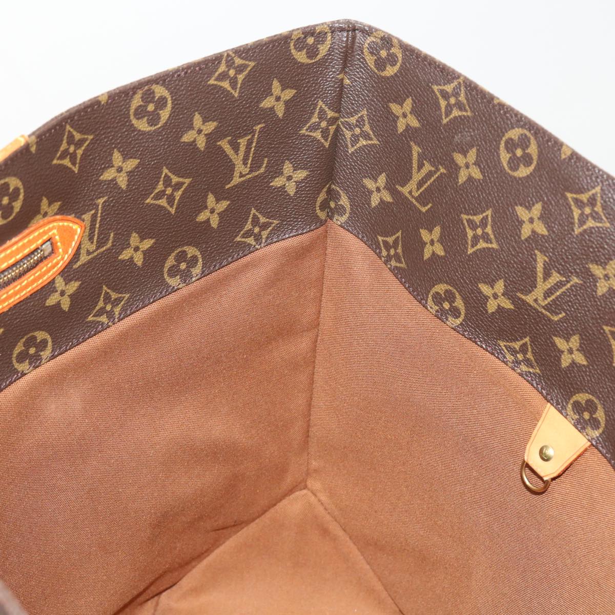 LOUIS VUITTON Monogram Sac Shopping Tote Bag M51108 LV S299