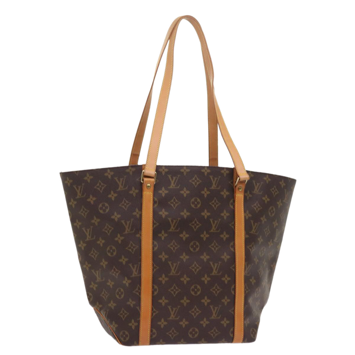LOUIS VUITTON Monogram Sac Shopping Tote Bag M51108 LV S299