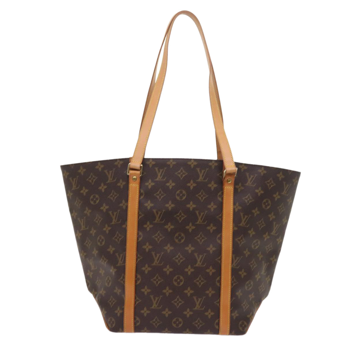 LOUIS VUITTON Monogram Sac Shopping Tote Bag M51108 LV S299