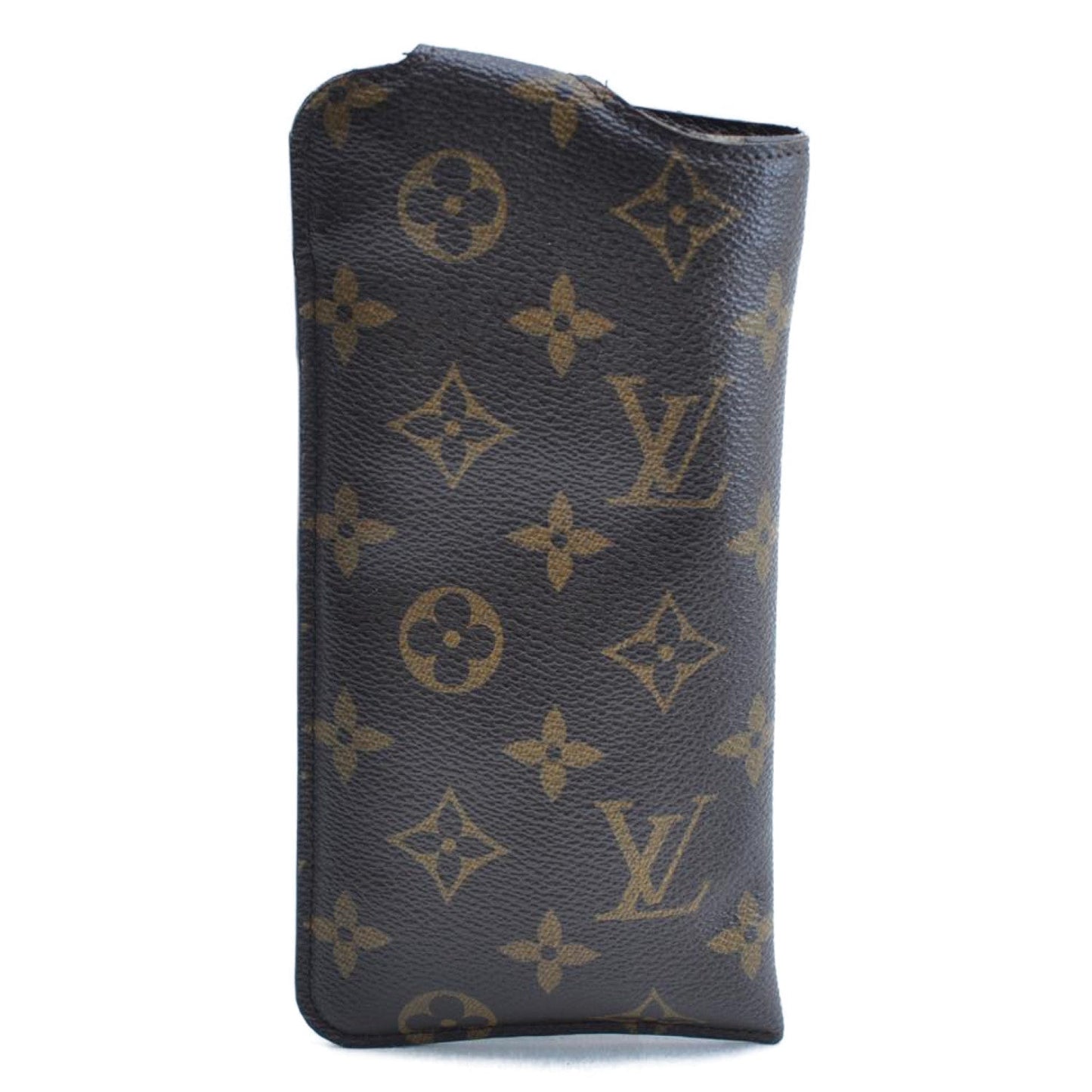 LOUIS VUITTON Monogram Etui Lunette MM Glasses Case M66544 LV am2579s
