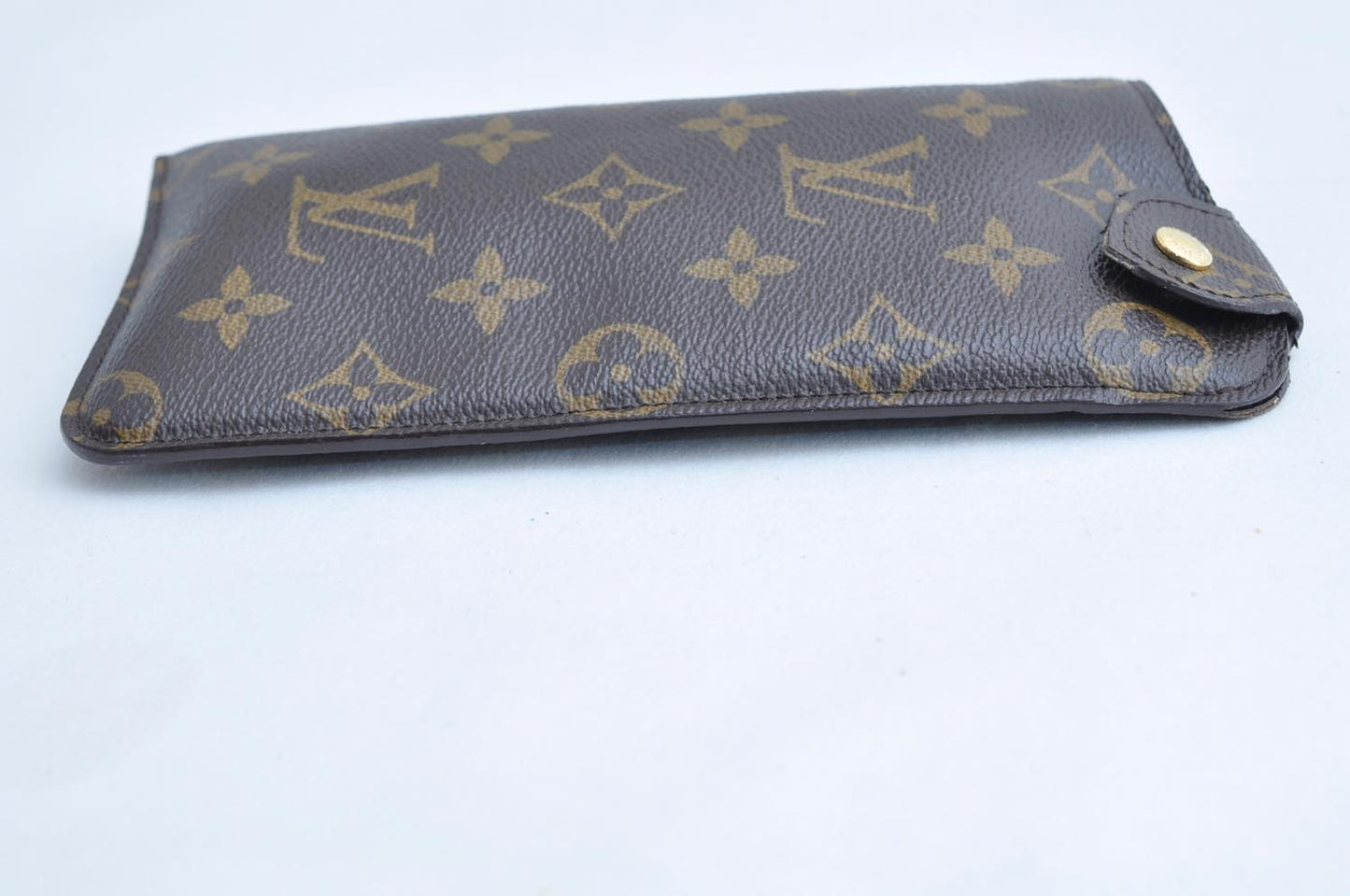 LOUIS VUITTON Monogram Etui Lunette MM Glasses Case M66544 LV am2579s