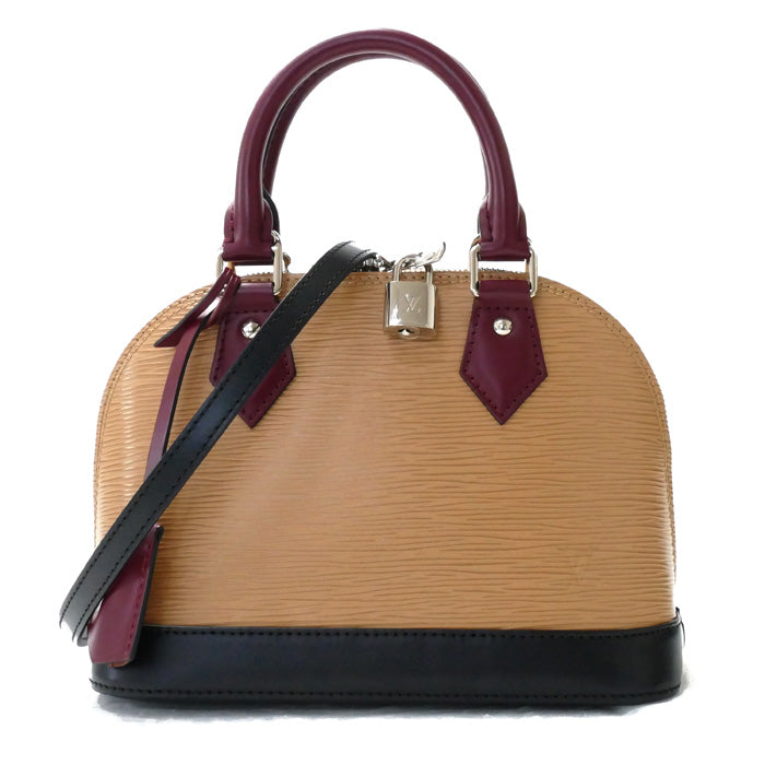 Louis Vuitton Alma BB Epi 2Way Shoulder Bag