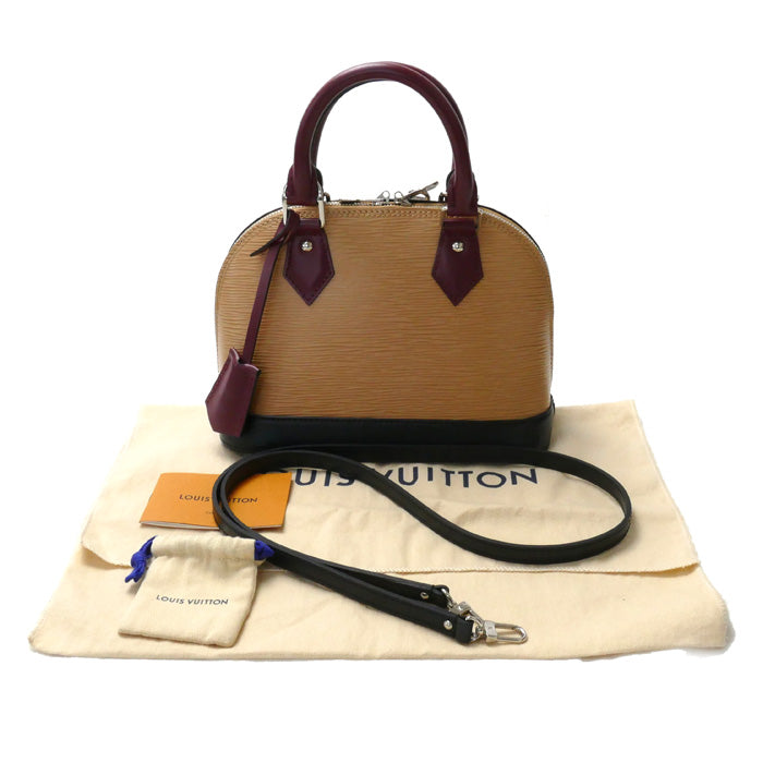Louis Vuitton Alma BB Epi 2Way Shoulder Bag
