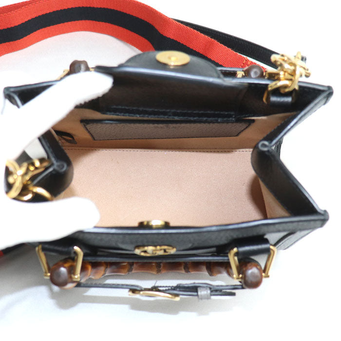 Luxury Gucci Trending 2025 Diana Mini 2Way Shoulder Bag Black
