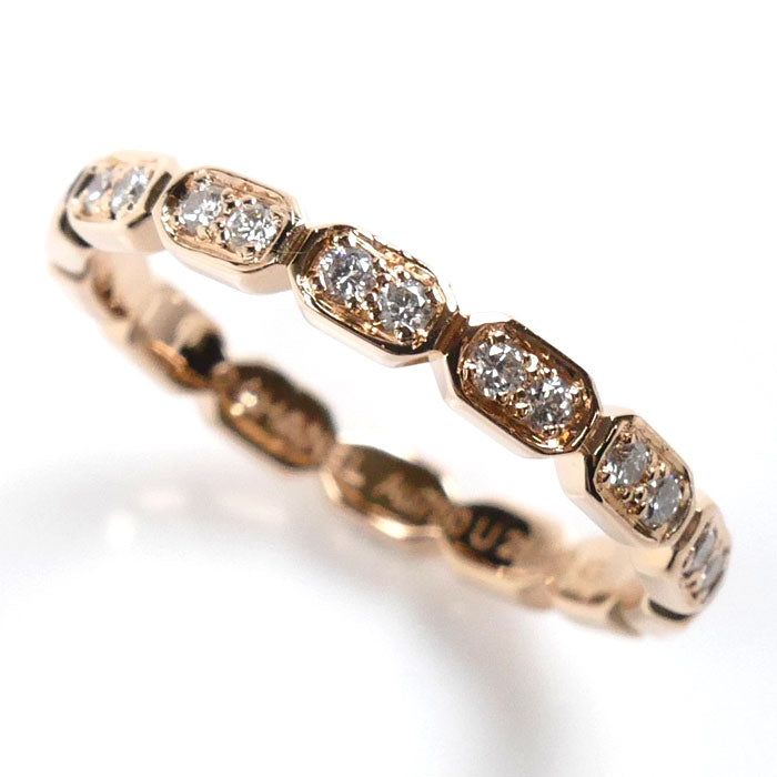 Chanel K18PG Pink Gold Diamond Ring
