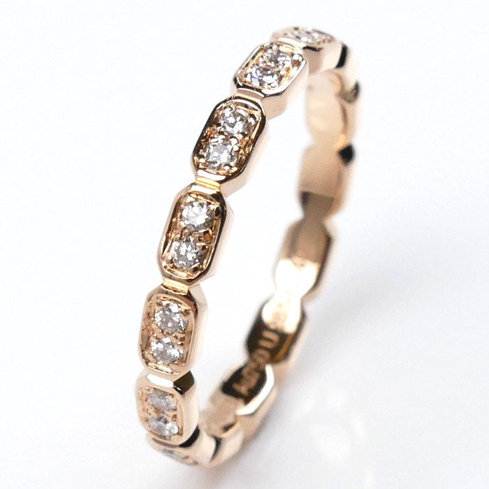 Chanel K18PG Pink Gold Diamond Ring