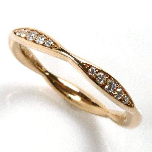 Chanel Pink Gold Camellia Diamond Ring