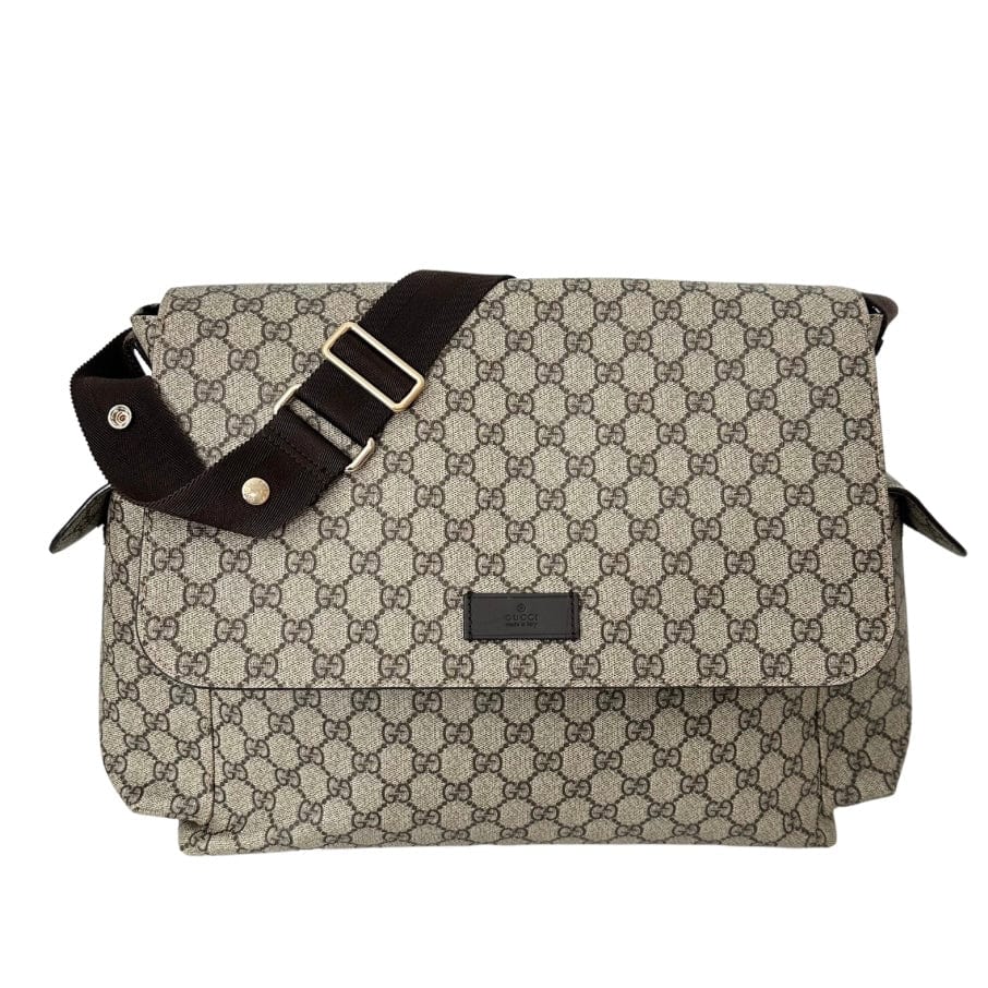 Luxury Gucci GG Supreme Diaper Bag