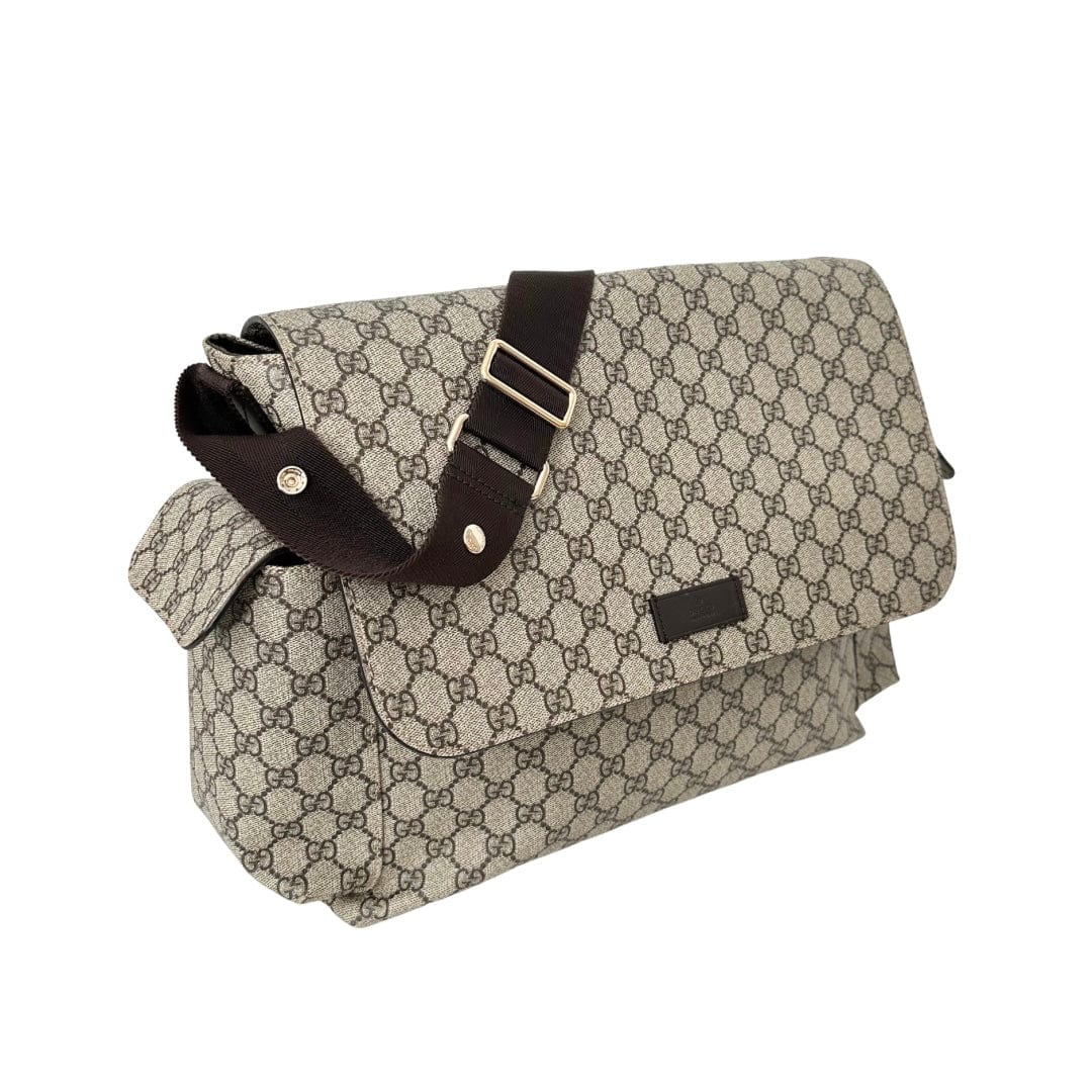 Luxury Gucci GG Supreme Diaper Bag