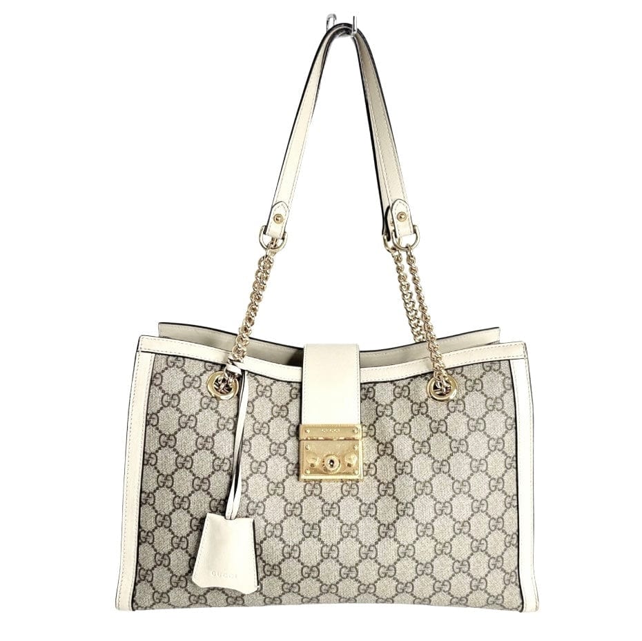 Luxury Gucci Padlock GG Medium Tote