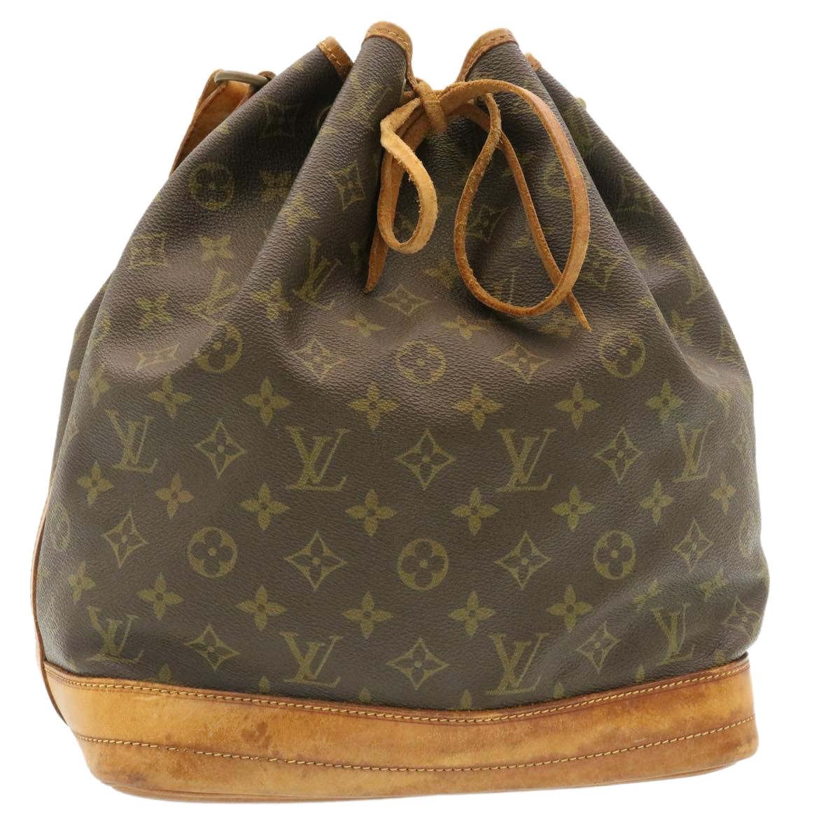 LOUIS VUITTON Monogram Noe Shoulder Bag Vintage M42224 LV st033