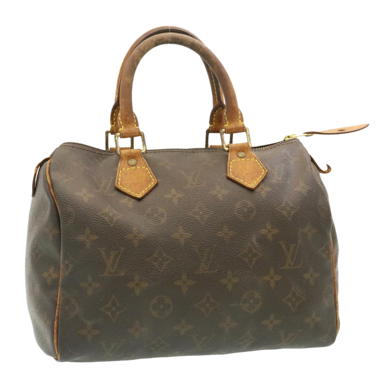 LOUIS VUITTON Monogram Speedy 25 Hand Bag M41528 LV st051