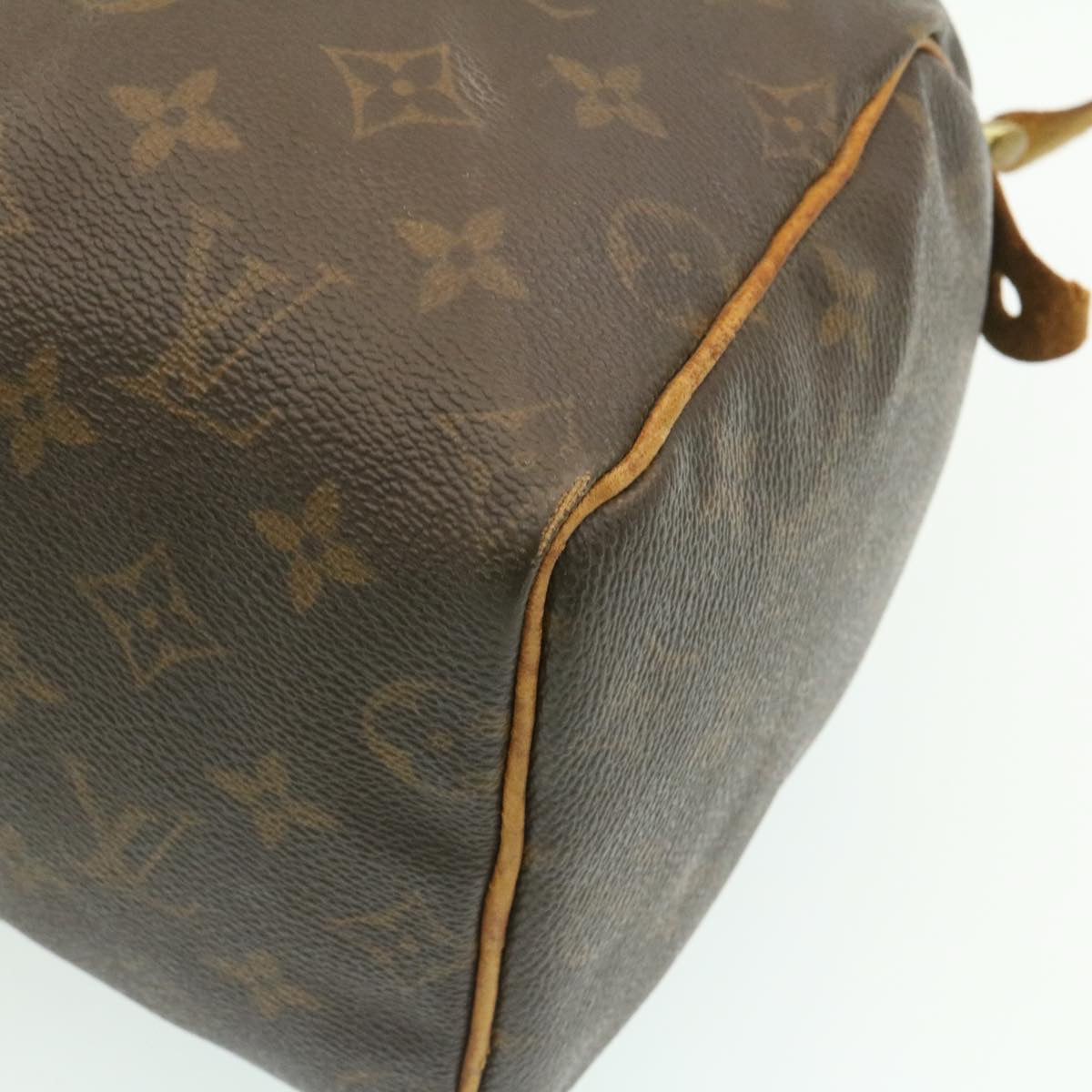 LOUIS VUITTON Monogram Speedy 25 Hand Bag M41528 LV st051