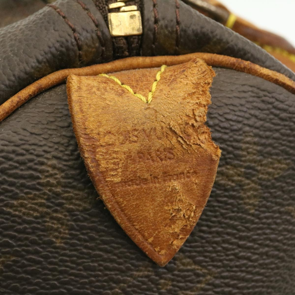 LOUIS VUITTON Monogram Speedy 25 Hand Bag M41528 LV st051