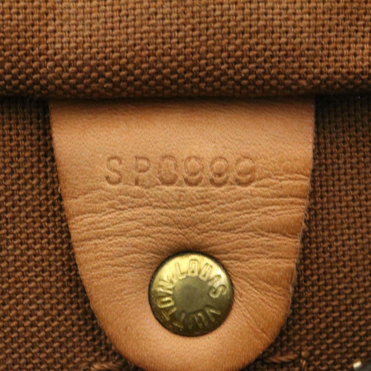 LOUIS VUITTON Monogram Speedy 25 Hand Bag M41528 LV st051