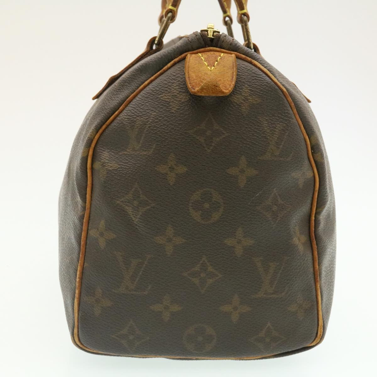LOUIS VUITTON Monogram Speedy 25 Hand Bag M41528 LV st051