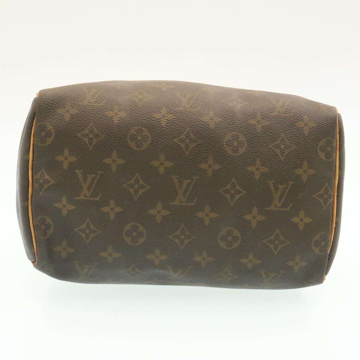 LOUIS VUITTON Monogram Speedy 25 Hand Bag M41528 LV st051