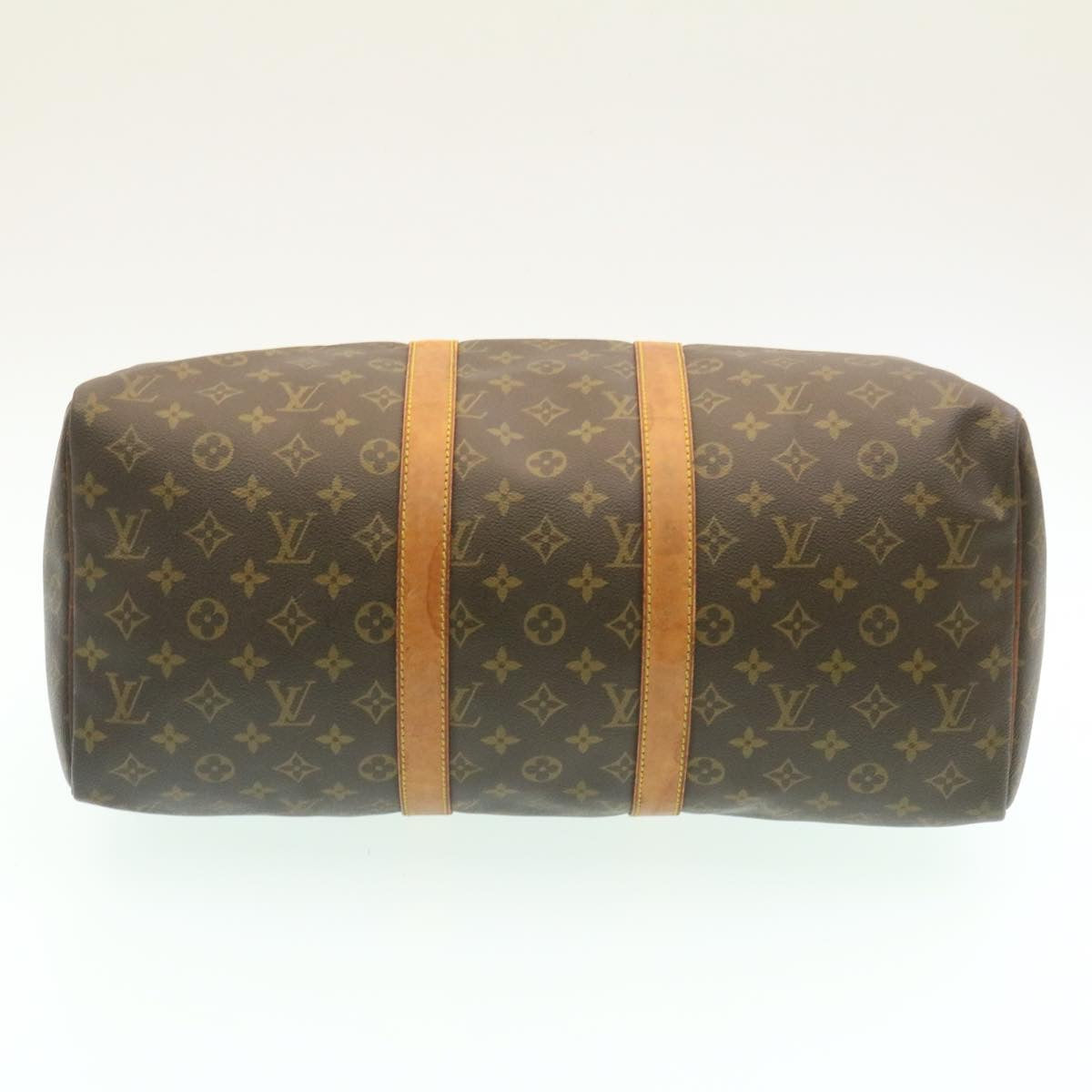 LOUIS VUITTON Monogram Keepall 45 Boston Bag M41428 LV st057