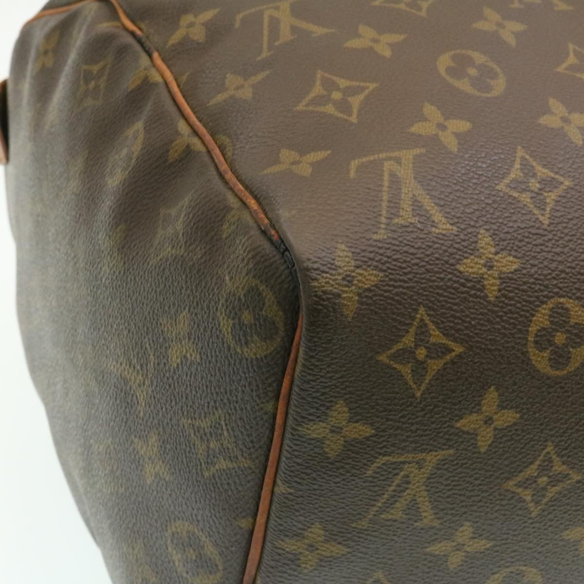 LOUIS VUITTON Monogram Keepall 45 Boston Bag M41428 LV st057