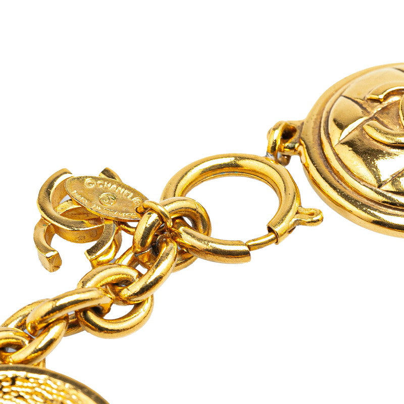 Chanel Matelasse Coco Mark 5-Link Bracelet