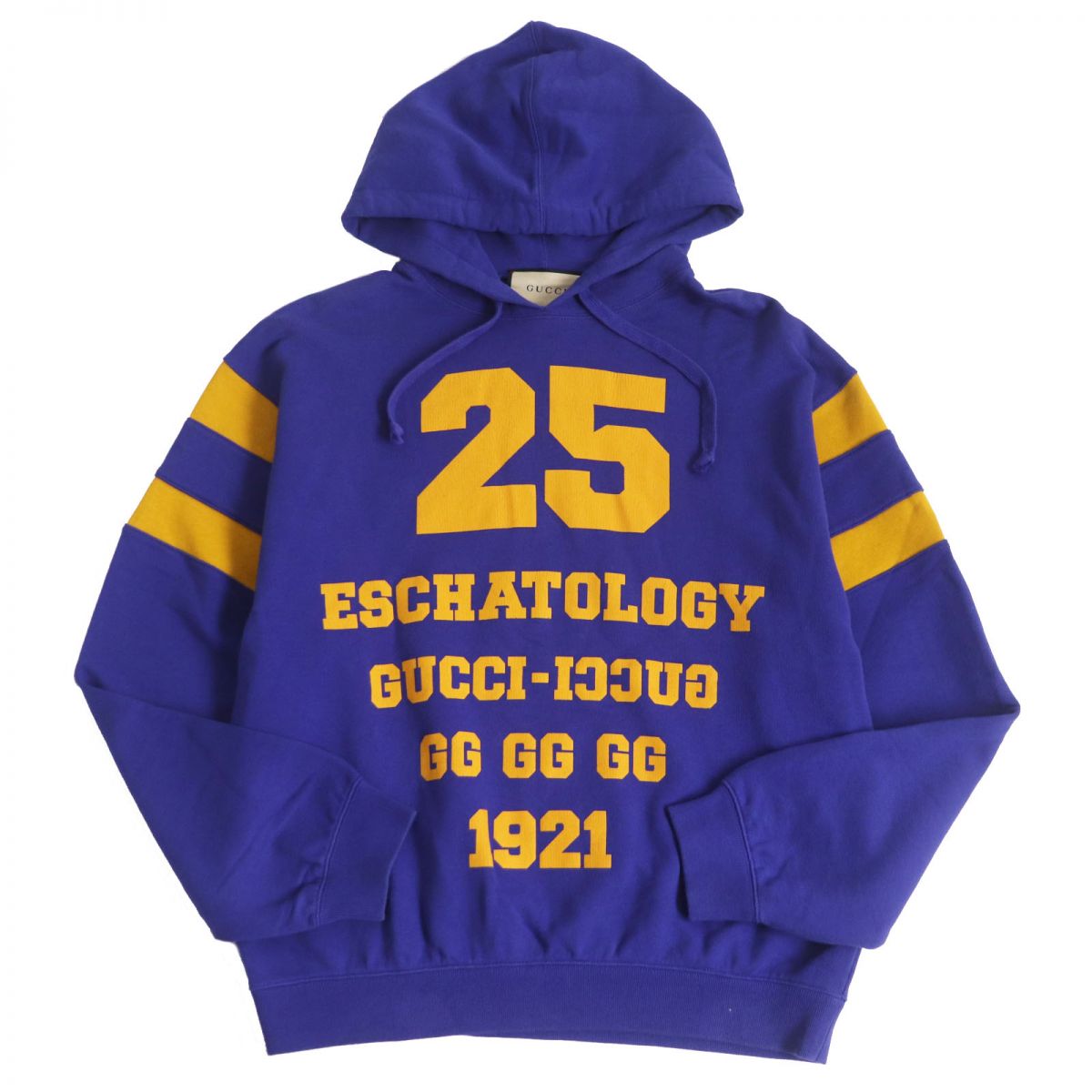 Luxury Gucci Trending 2025 Logo Print Pullover Hoodie Navy S