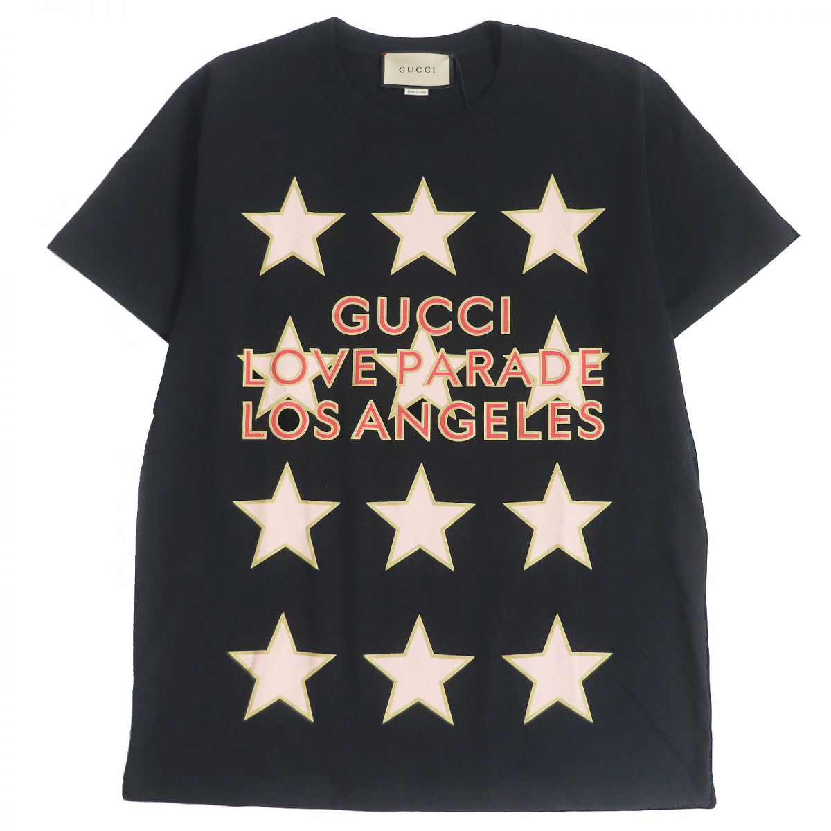 Luxury Gucci Trending 2025 Star Logo Print Crew Neck T-shirt XS