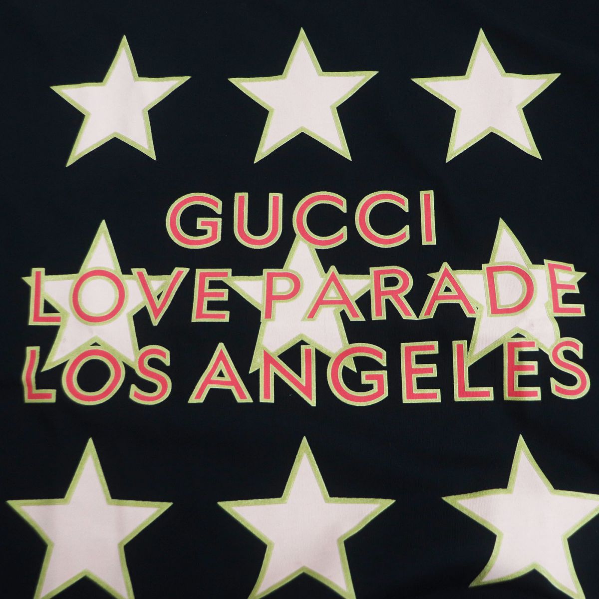 Luxury Gucci Trending 2025 Star Logo Print Crew Neck T-shirt XS