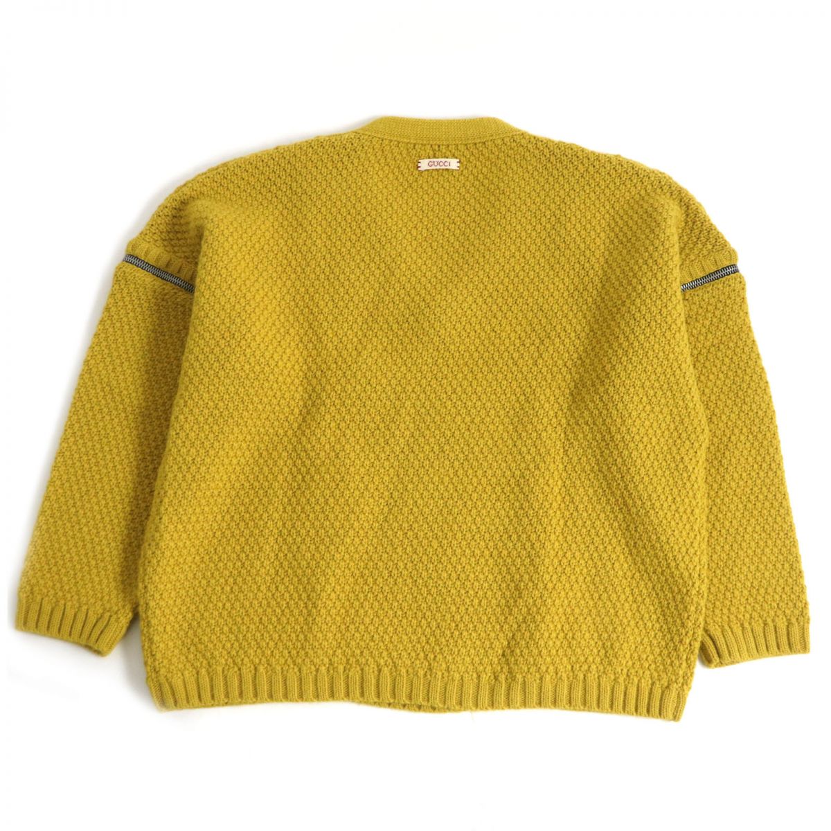 Luxury Gucci Trending 2025 XL V-neck 2WAY Wool Sweater