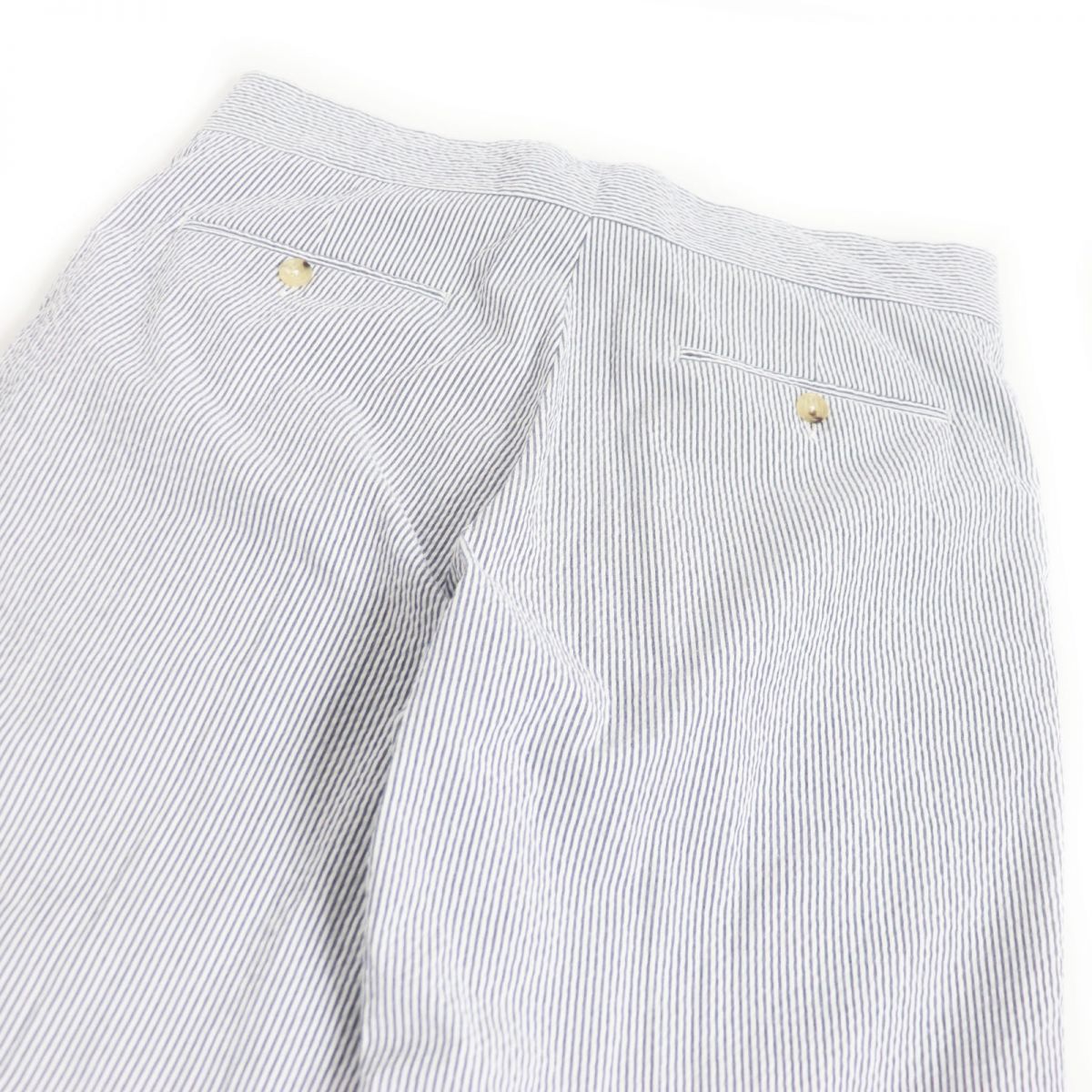 Luxury Gucci Trending 2025 Stripe Cotton Seersucker Pants 479313