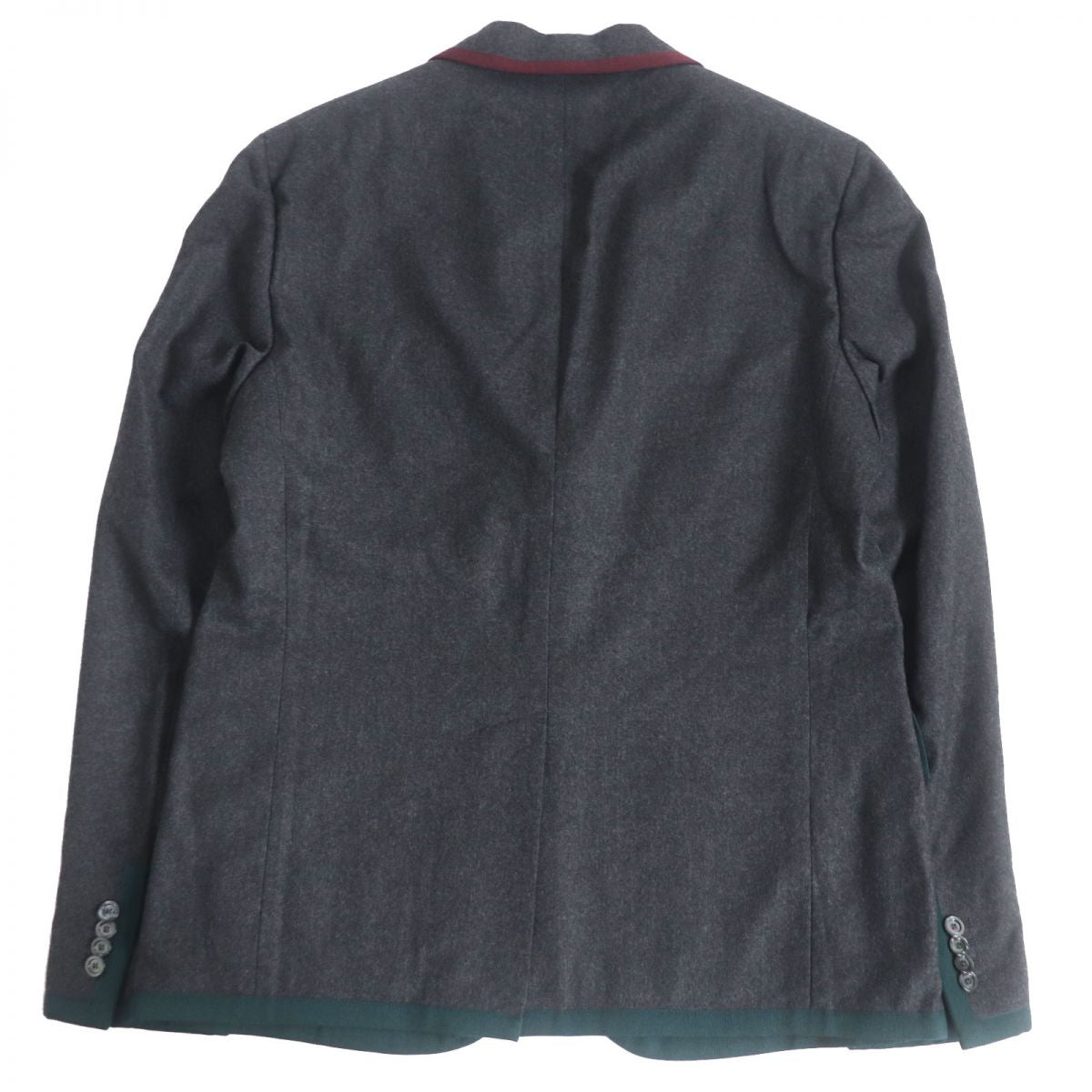 Luxury Gucci Trending 2025 Wool Logo Emblem Bee Blazer Gray 50