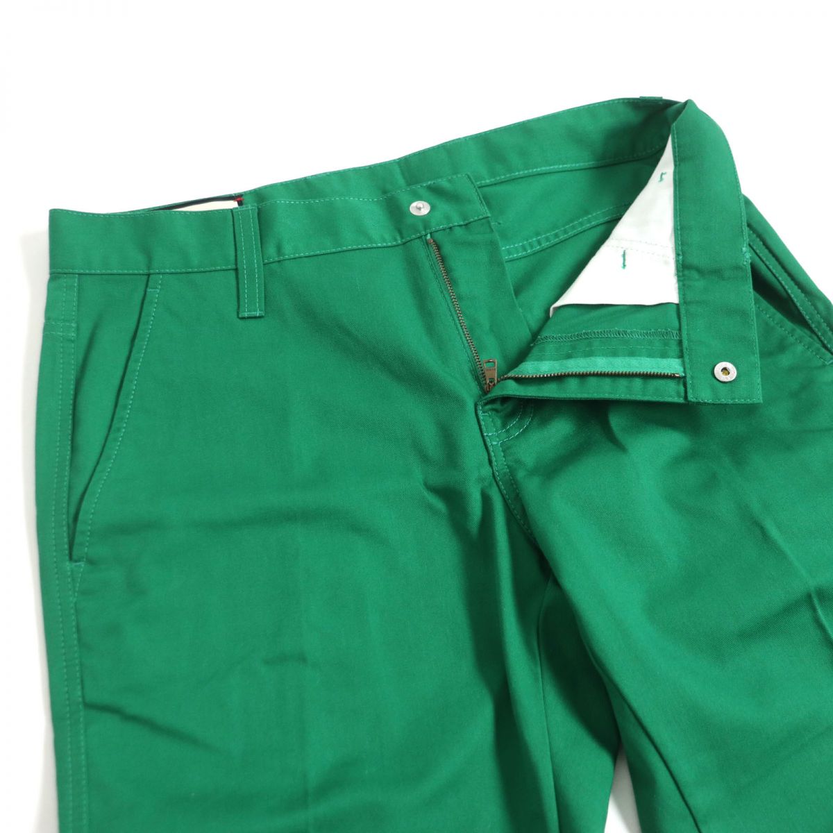 Luxury Gucci Trending 2025 Bootcut Trousers Green 32