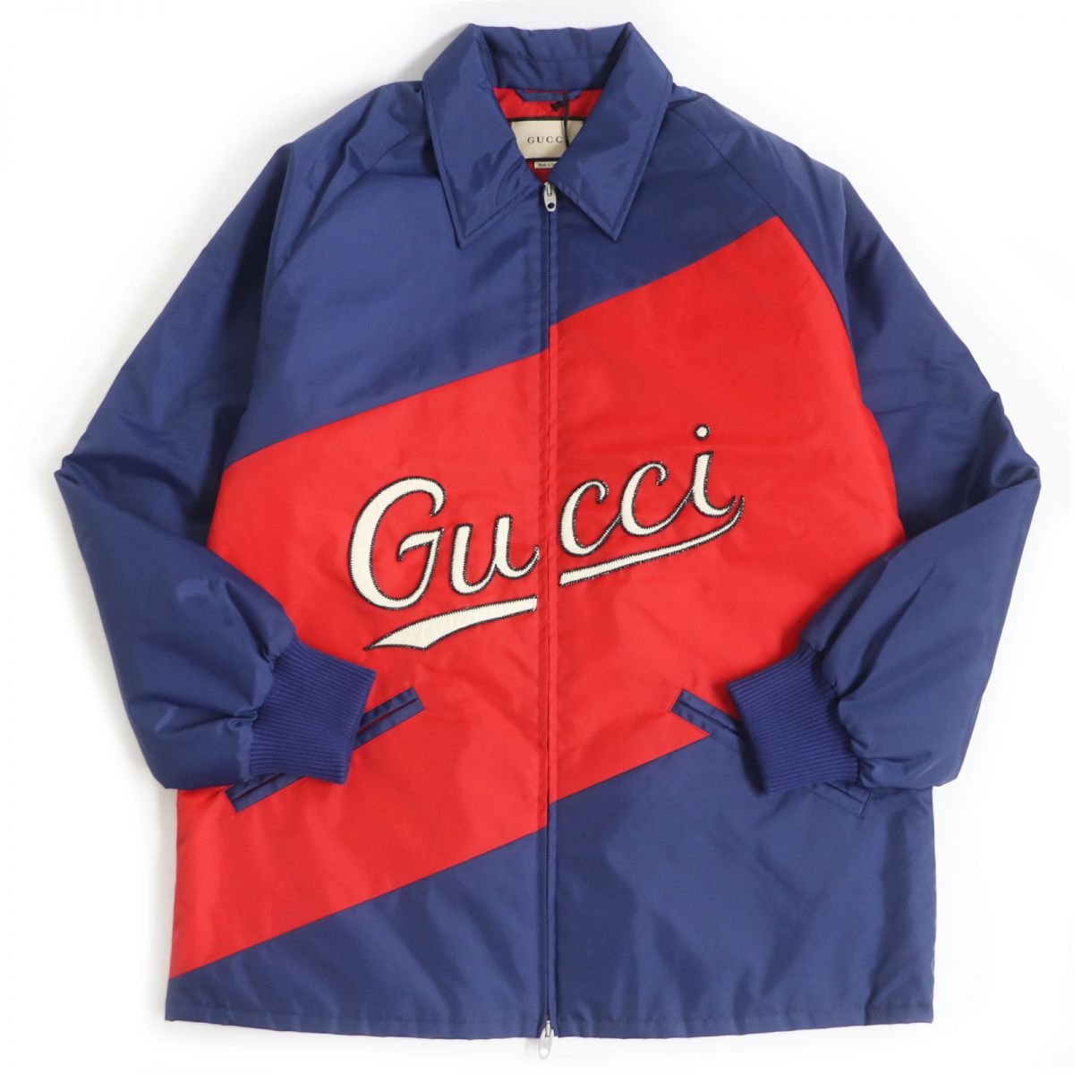 Luxury Gucci Trending 2025 Nylon WZIP Padded Blouson Jacket 44