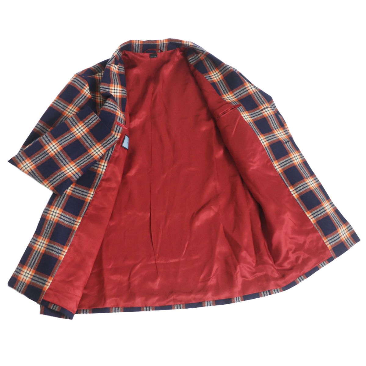 Luxury Gucci Trending 2025 Cashmere Check Logo Gold Button Jacket