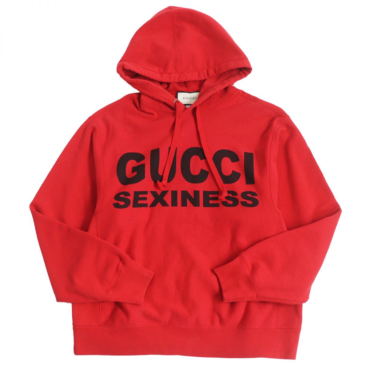 Luxury Gucci Trending 2025 SEXYNESS 569828 Cotton Hoodie Red S