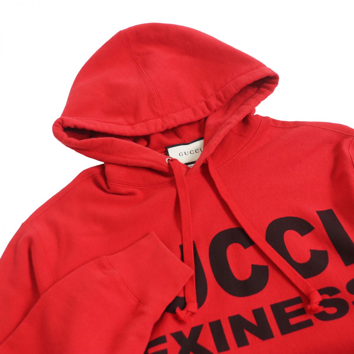 Luxury Gucci Trending 2025 SEXYNESS 569828 Cotton Hoodie Red S
