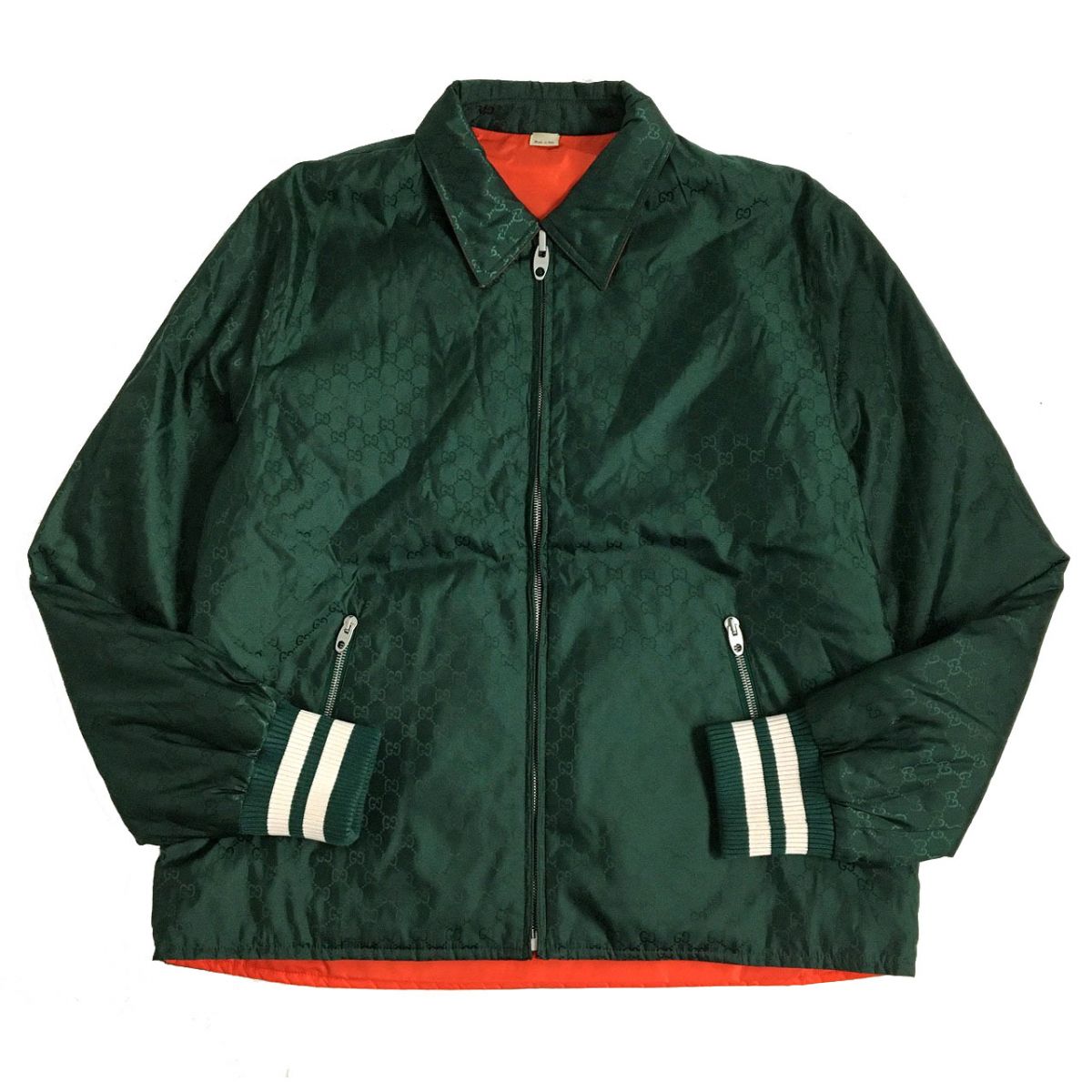 Luxury Gucci Trending 2025 GG Nylon Reversible Blouson Jacket 46