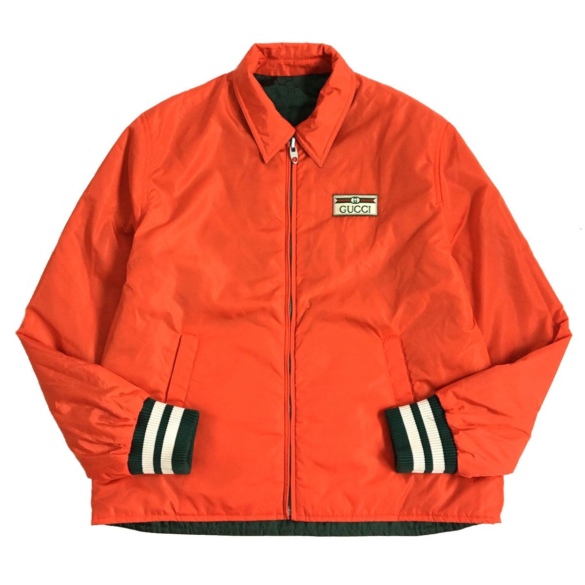 Luxury Gucci Trending 2025 GG Nylon Reversible Blouson Jacket 46