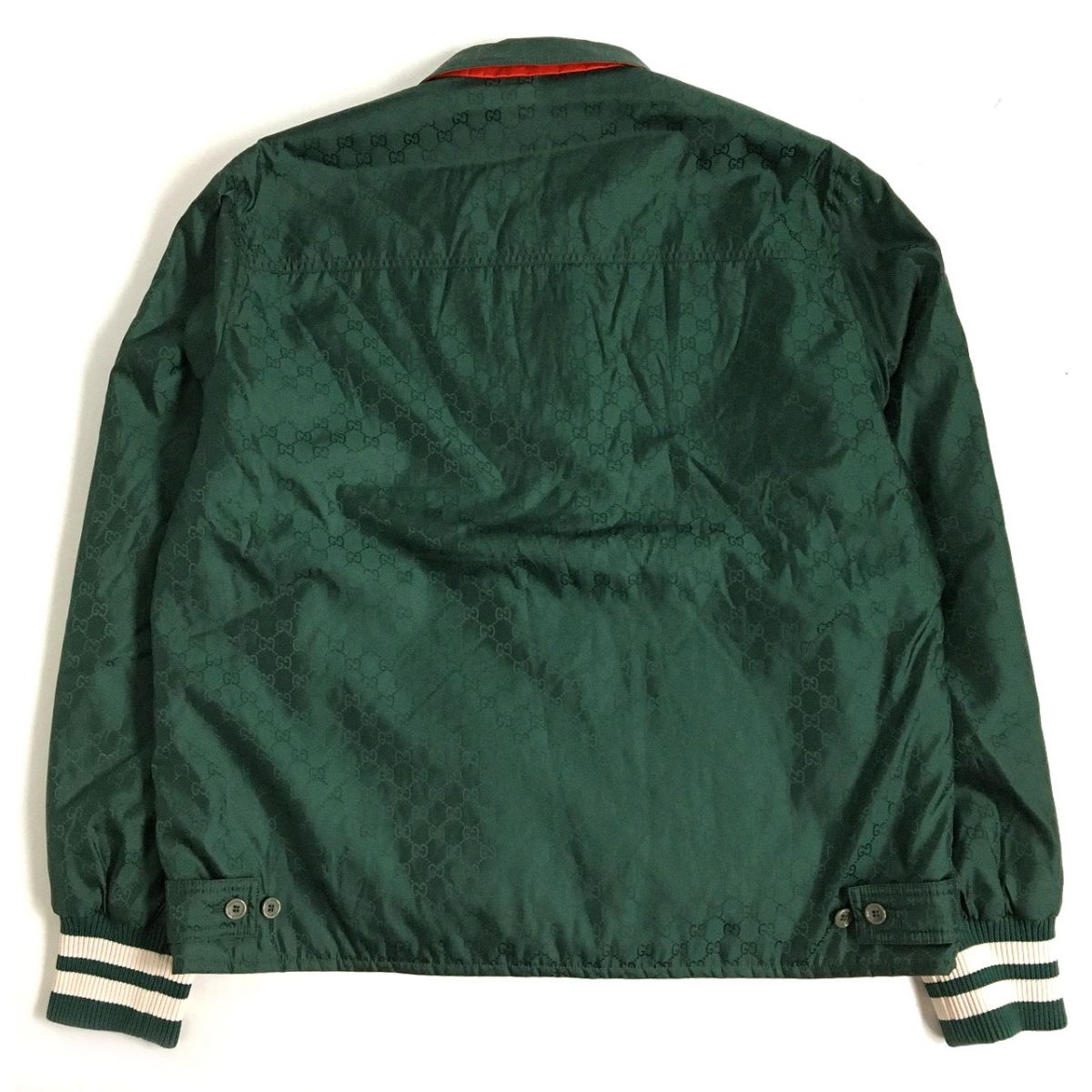 Luxury Gucci Trending 2025 GG Nylon Reversible Blouson Jacket 46