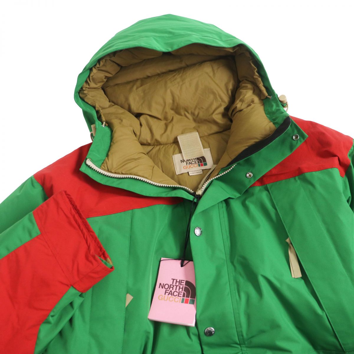 Luxury Gucci Trending 2025 x The North Face Hooded Down Jacket M
