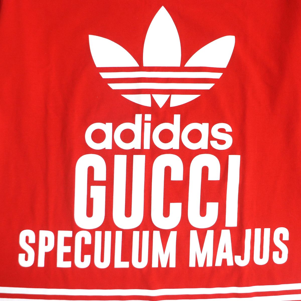 Luxury Gucci Trending 2025 Adidas Trefoil Logo T-Shirt Red L