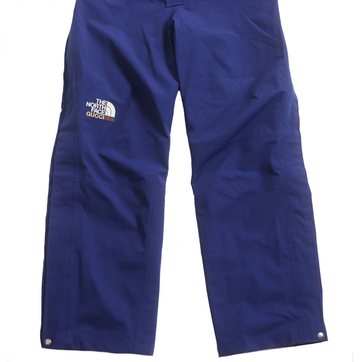 Luxury Gucci Trending 2025 x The North Face Logo Embroidery Overalls M Blue