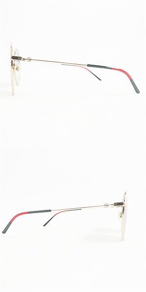 Luxury Gucci Trending 2025 GG0395SK Web Stripe Sunglasses Gold