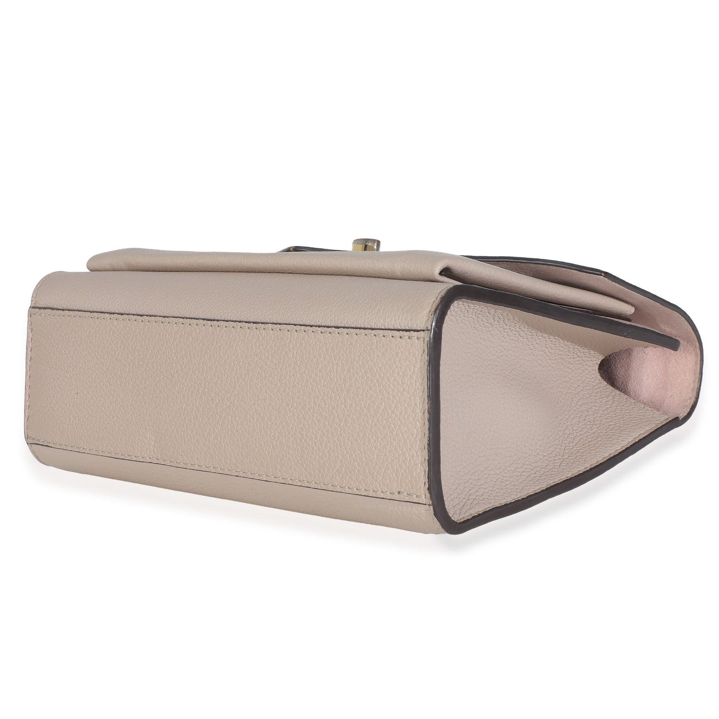 Louis Vuitton Pink Calfskin Mylockme Chain Bag BB