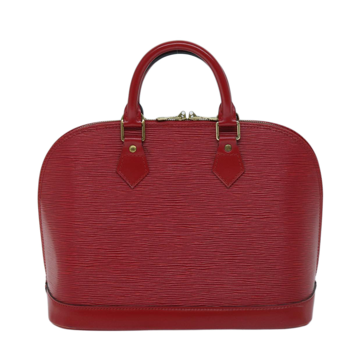 LOUIS VUITTON Epi Alma Hand Bag Castilian Red M52147 LV tb1049