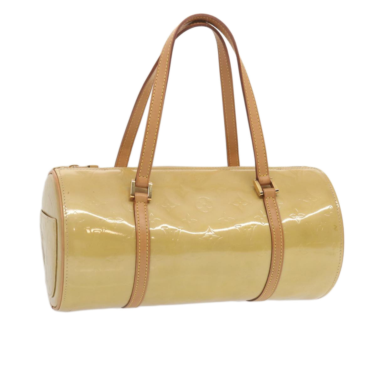 LOUIS VUITTON Monogram Vernis Bedford Hand Bag Beige M91006 LV tb1050